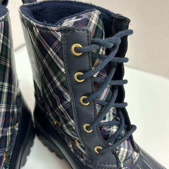 Sperry Top-Sider Women's Gosling Navy Waterproof Rubber Boot. Sz 8 - Picture 5 of 10